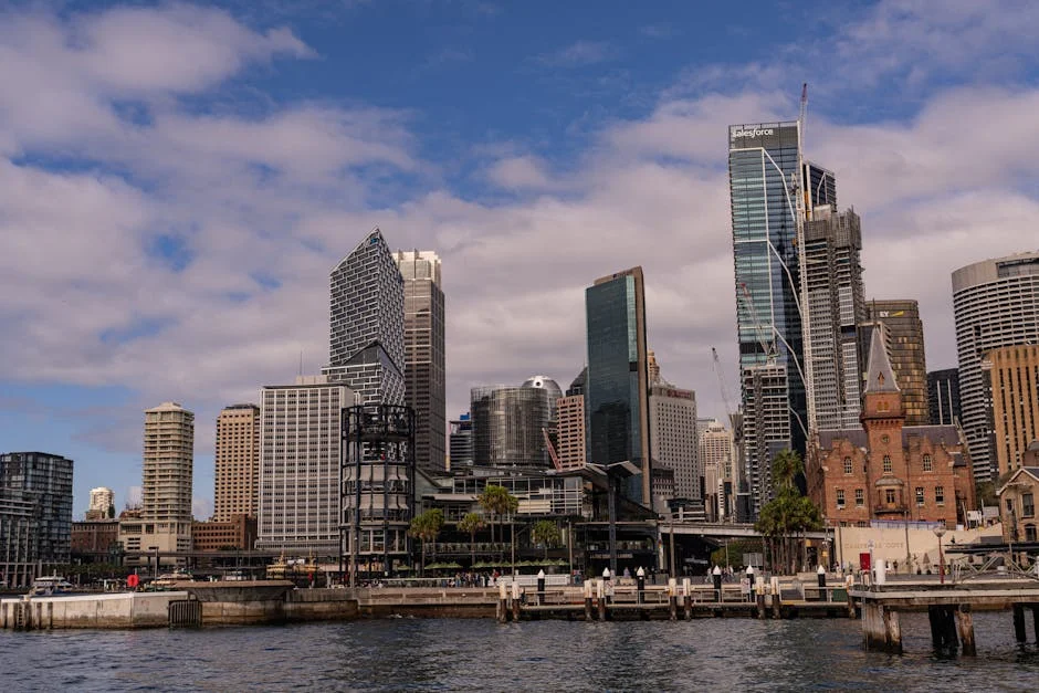 Sydney CBD & The Rocks neighborhood in Australia