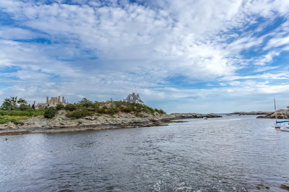 Spring House Hill neighborhood in Block Island