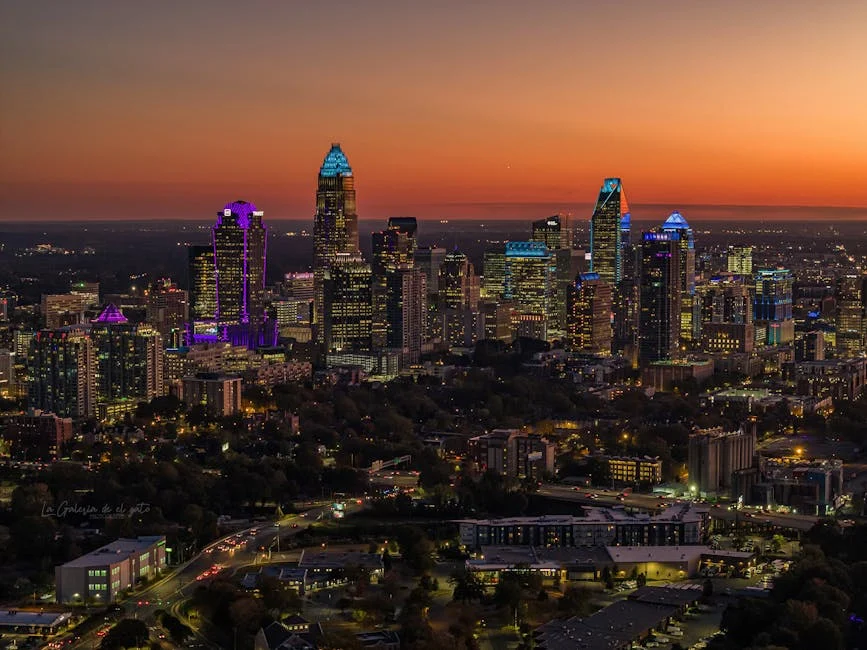 Uptown Charlotte neighborhood in Charlotte, NC