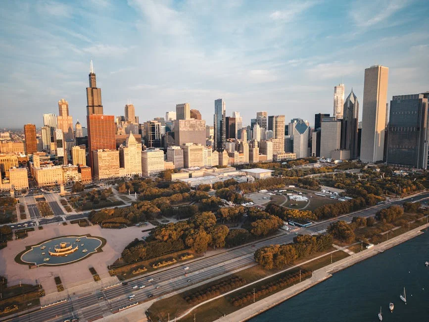 South Loop neighborhood in Chicago