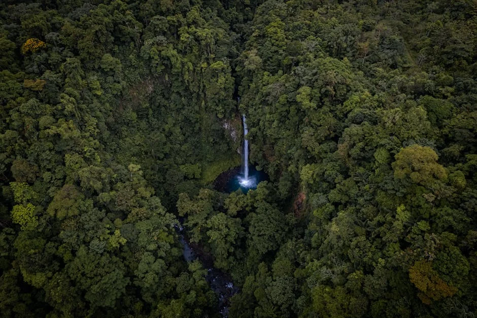 La Fortuna neighborhood in Costa Rica