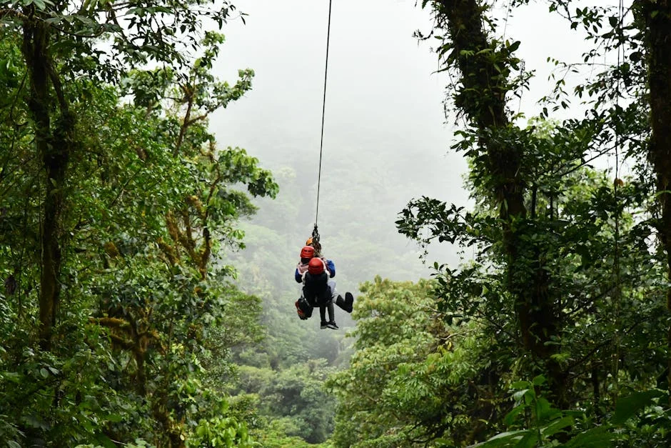 Monteverde and Santa Elena neighborhood in Costa Rica with Family