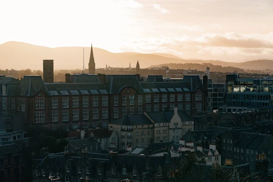 Old Town neighborhood in Edinburgh
