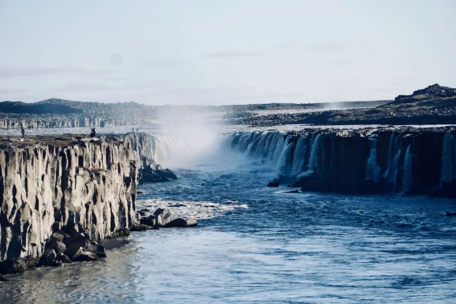 Selfoss neighborhood in the Golden Circle, Iceland