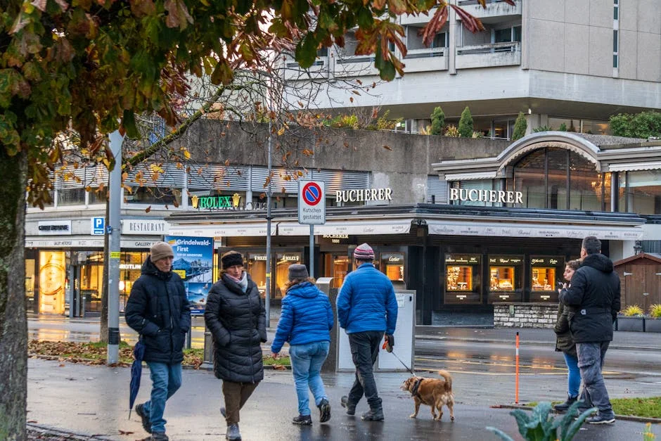 Hoheweg / Town Center neighborhood in Interlaken