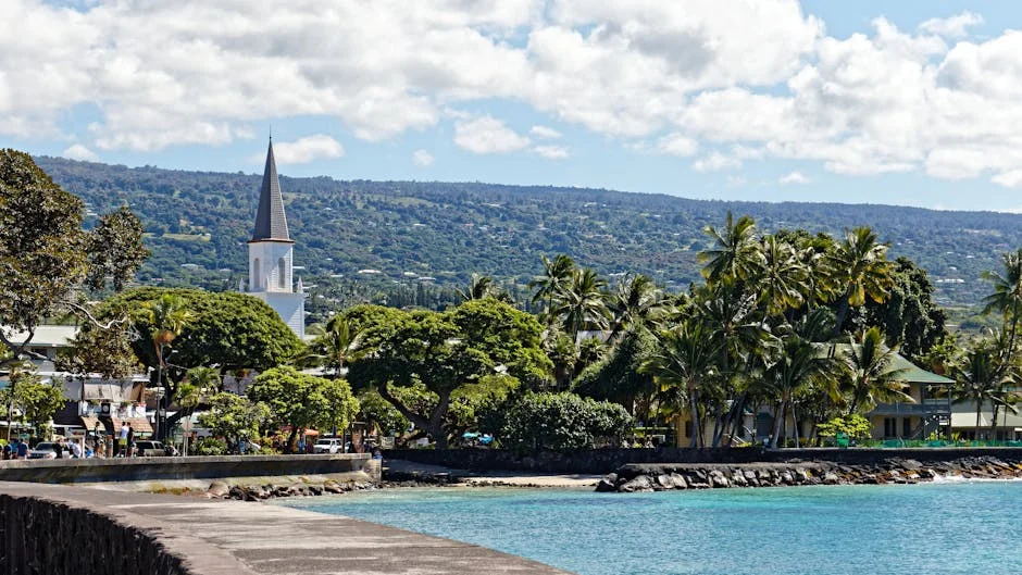 Kailua Village (Downtown Kona) neighborhood in Kona, Hawaii