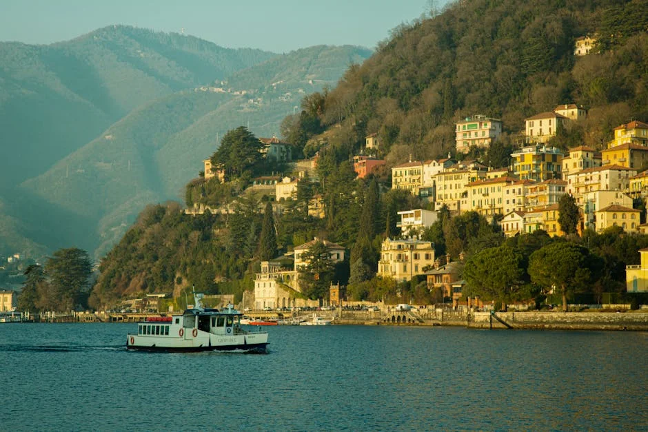 Bellagio neighborhood in Lake Como