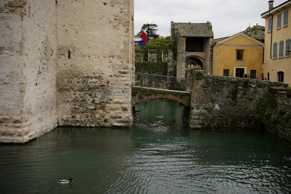 Sirmione neighborhood in Lake Garda