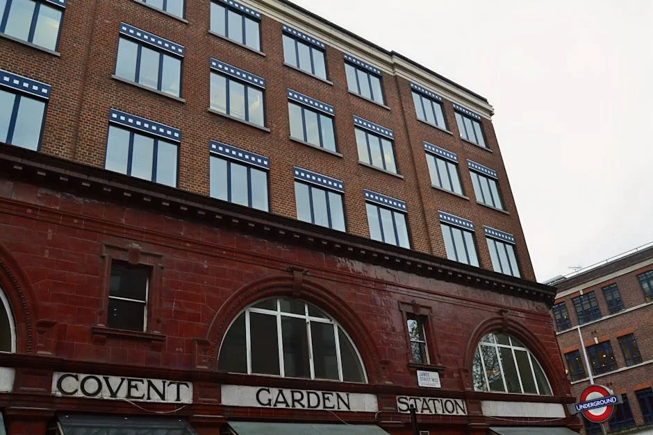 Covent Garden neighborhood in London