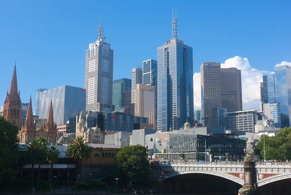 CBD neighborhood in Melbourne