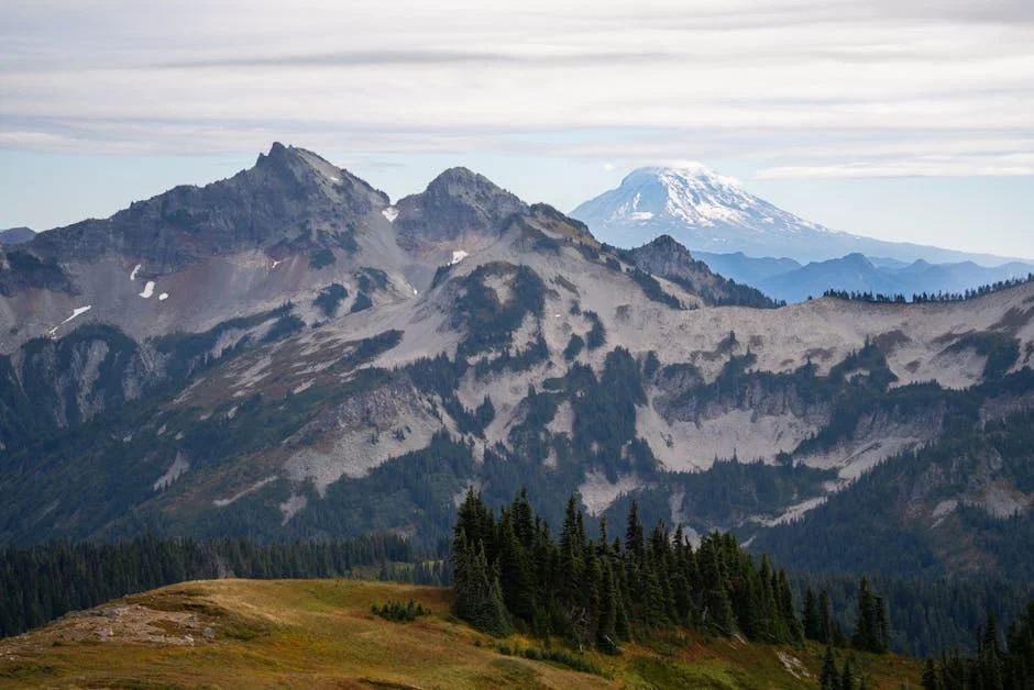 Crystal Mountain and Sunrise side neighborhood in Mount Rainier National Park