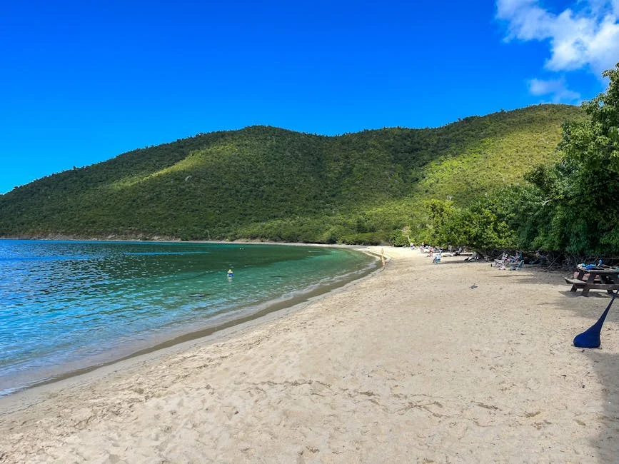 Caneel Bay neighborhood in St. John, USVI