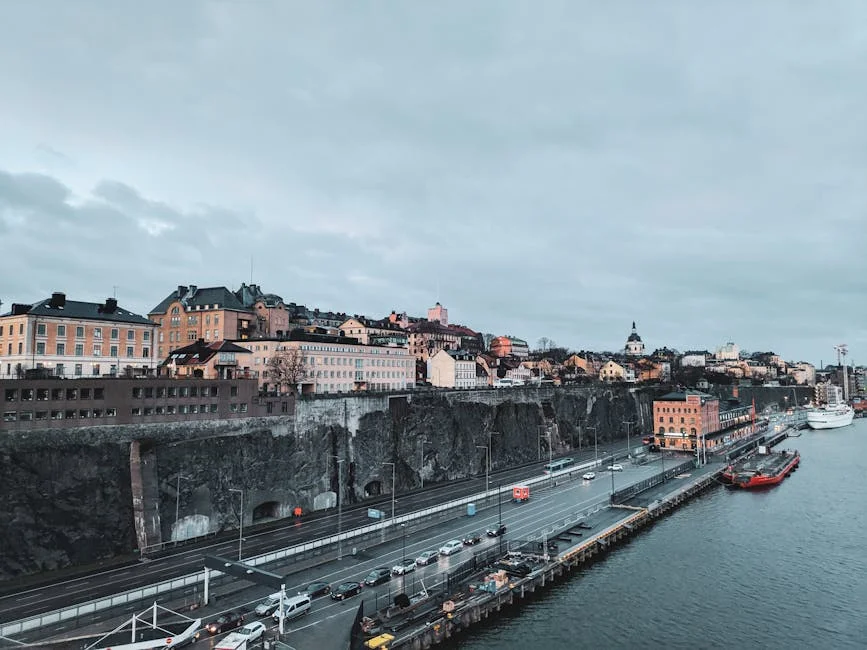 Södermalm neighborhood in Stockholm
