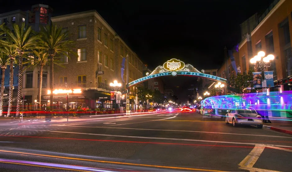 Gaslamp Quarter neighborhood in When Visiting San Diego
