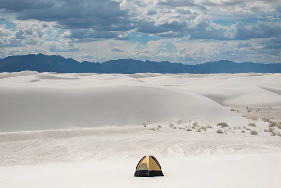 Alamogordo neighborhood in White Sands National Park