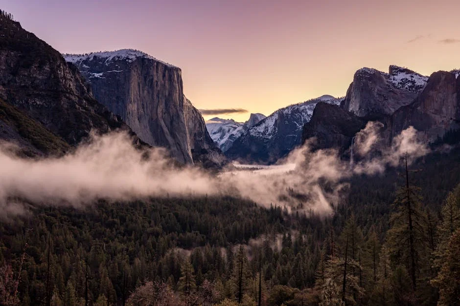 Yosemite Village neighborhood in Yosemite Valley