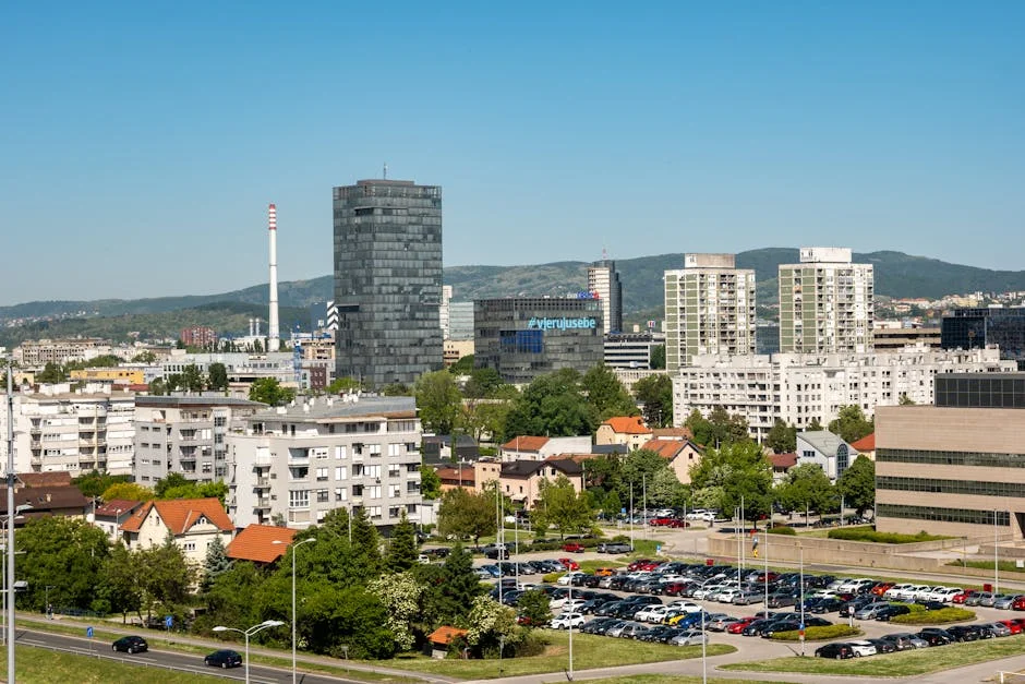 Donji Grad (Lower Town) neighborhood in Zagreb